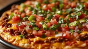 Easy Taco Pizza Recipe
