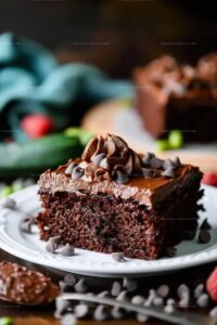Heavenly Chocolate Zucchini Cake Recipe
