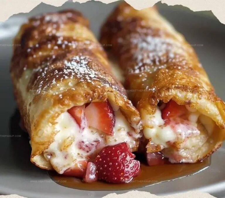 Strawberry Cheesecake Chimichangas Recipe