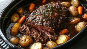 Slow Cooker Amish Pot Roast Recipe