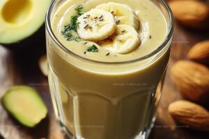 Almond, Banana, Avocado Smoothie With Honey Recipe