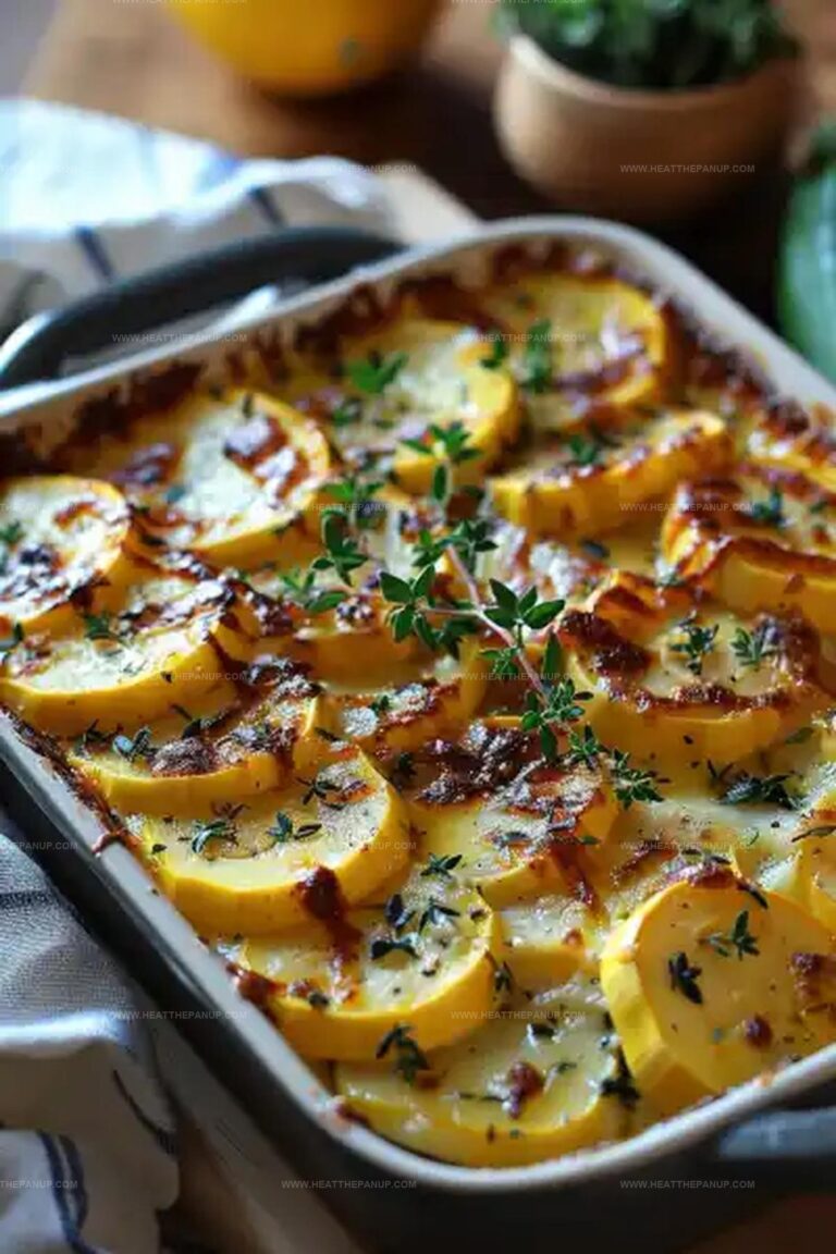 Zucchini And Yellow Squash Au Gratin Recipe