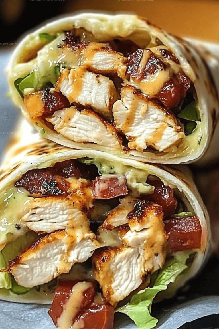 Quick and Easy Chicken Ranch Wrap Recipe