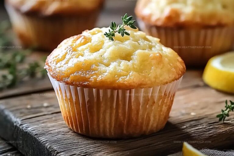 Luscious Lemon Cream Cheese Muffins Recipe