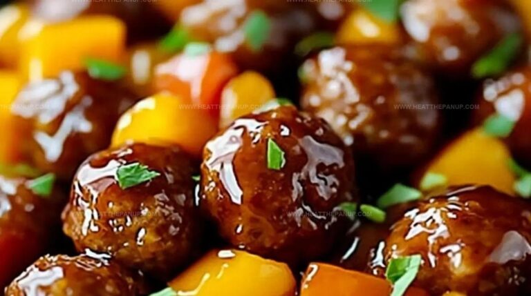 Sweet And Sour Meatballs Recipe