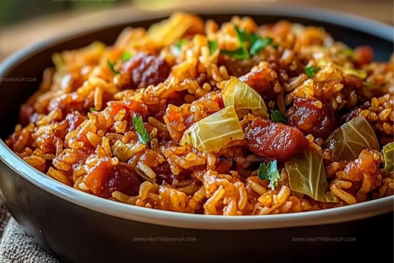 Cajun Cabbage Jambalaya Recipe