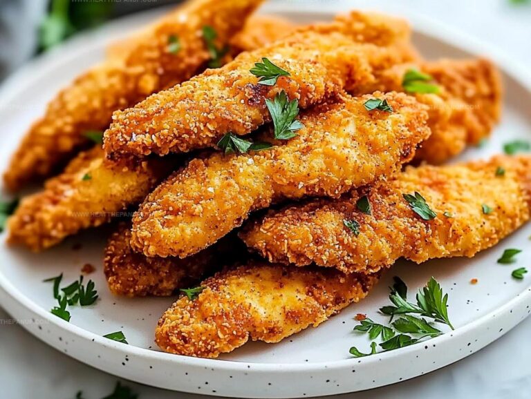 Crispy Homemade Baked Chicken Tenders Recipe