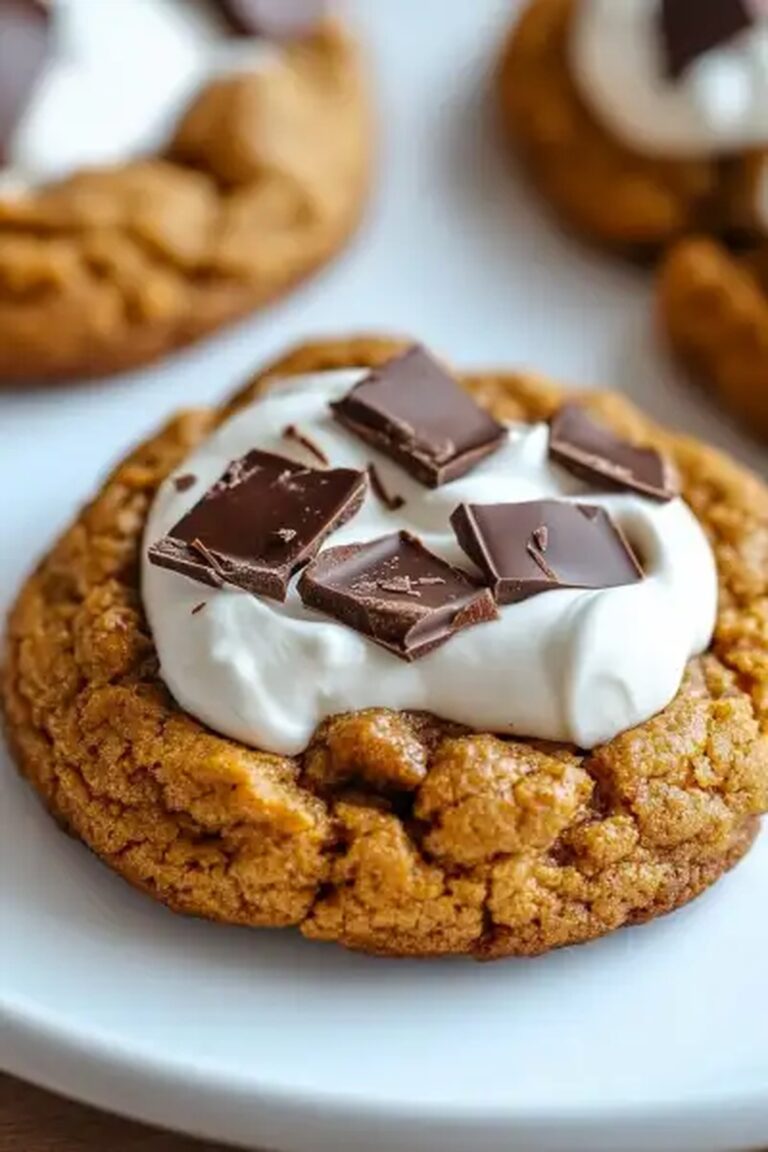 Pumpkin Smores Cookies Recipe