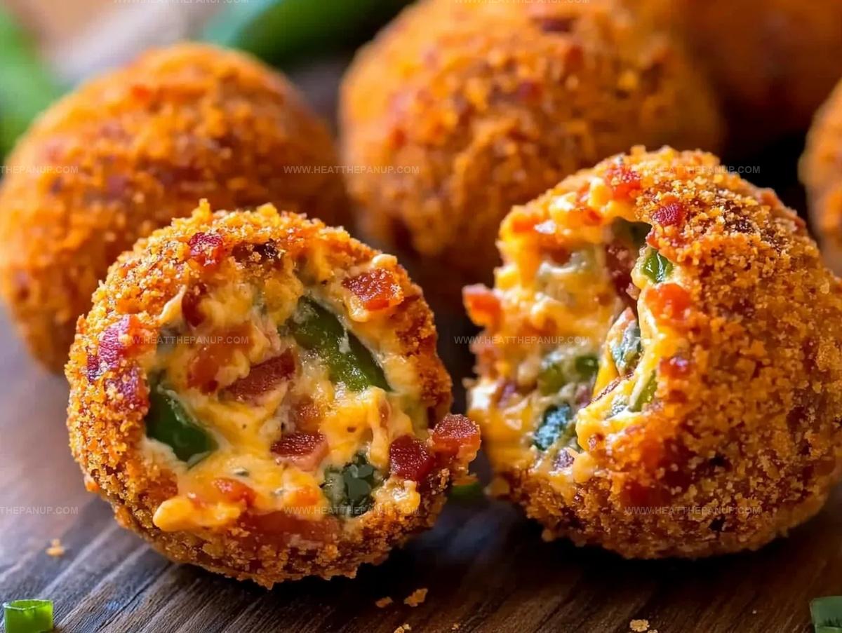 Bacon Jalapeno Popper Cheese Balls Recipe