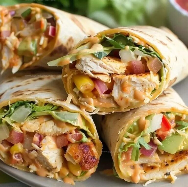 Crunchable Southwestern Chicken Wrap Recipe