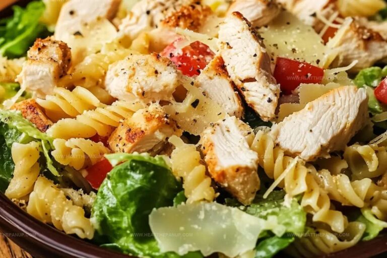 Chicken Caesar Pasta Salad Recipe
