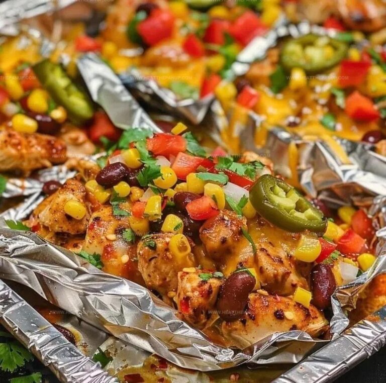 Santa Fe Chicken Foil Packets Recipe