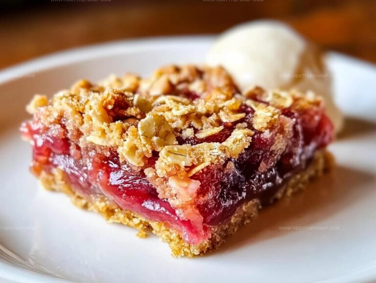 Rhubarb Crunch Recipe