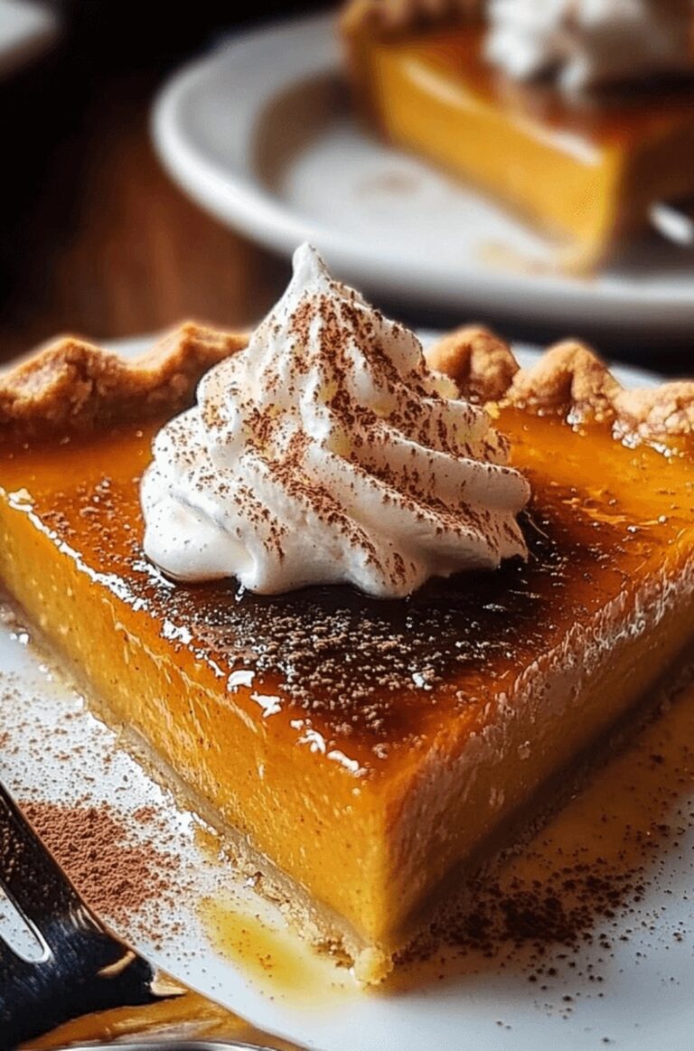 Pumpkin Pie Brulee With Vanilla Whipped Cream Recipe