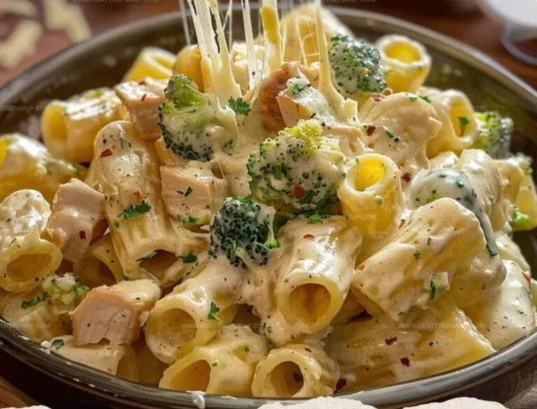 Chicken And Broccoli Baked Alfredo Recipe