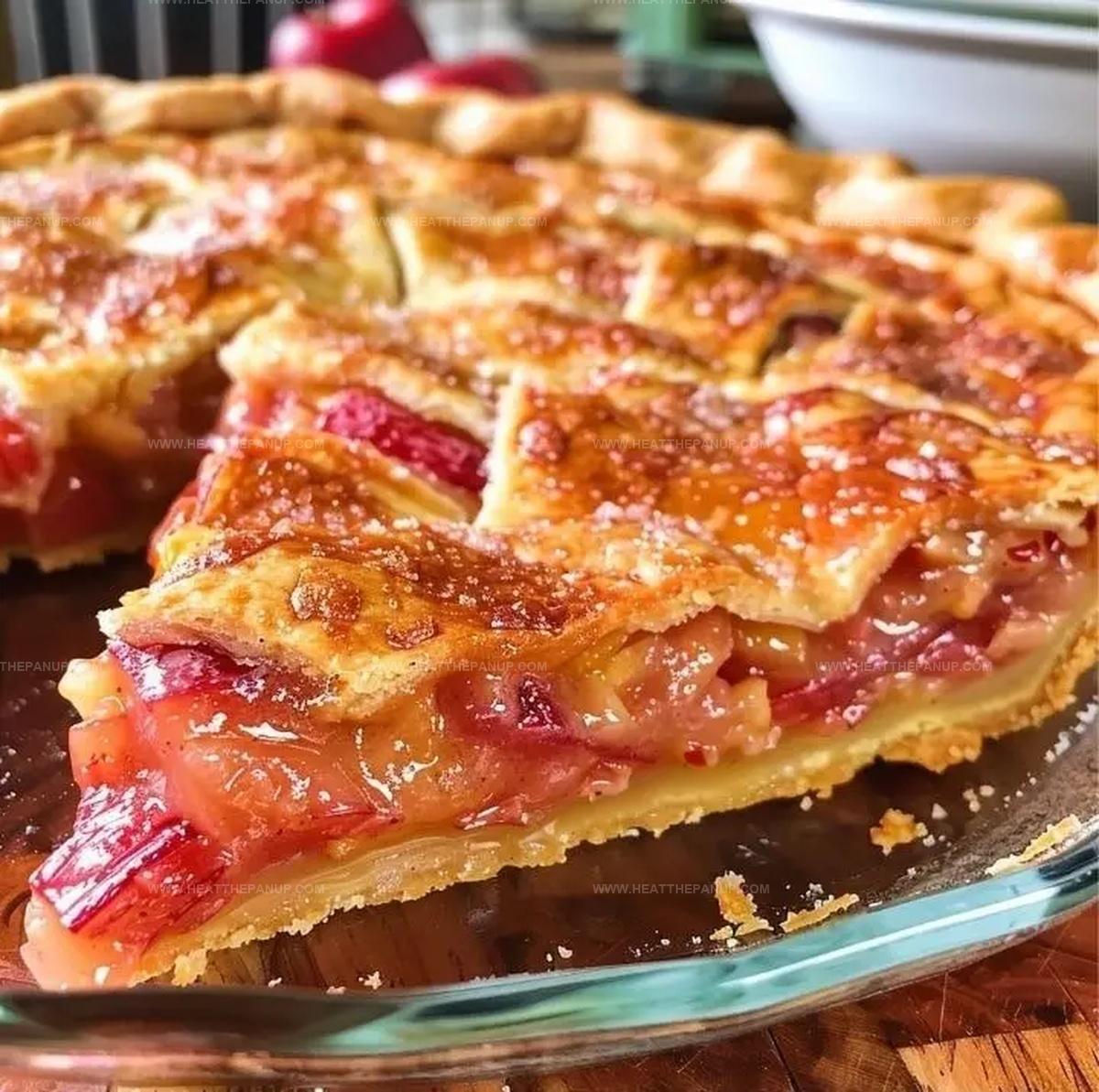 Rhubarb Custard Pie Recipe