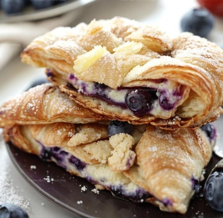 Blueberry Cheesecake Crescent Rolls Recipe