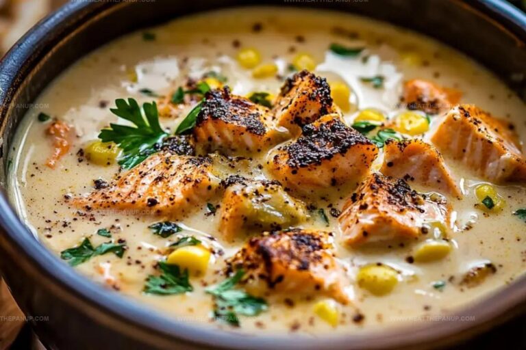 Creamy Blackened Salmon Chowder Recipe