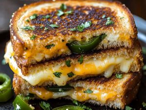 Jalapeno Cheddar Grilled Cheese Recipe