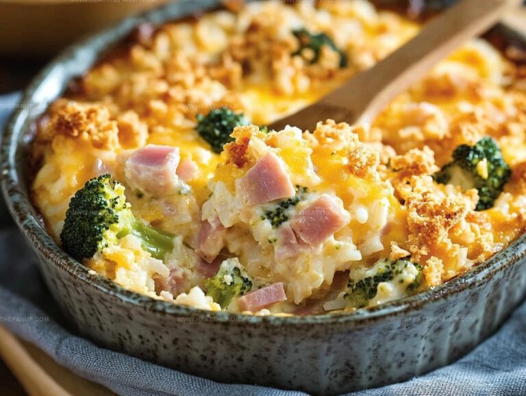 Chicken Ham Casserole With Broccoli And Rice Recipe