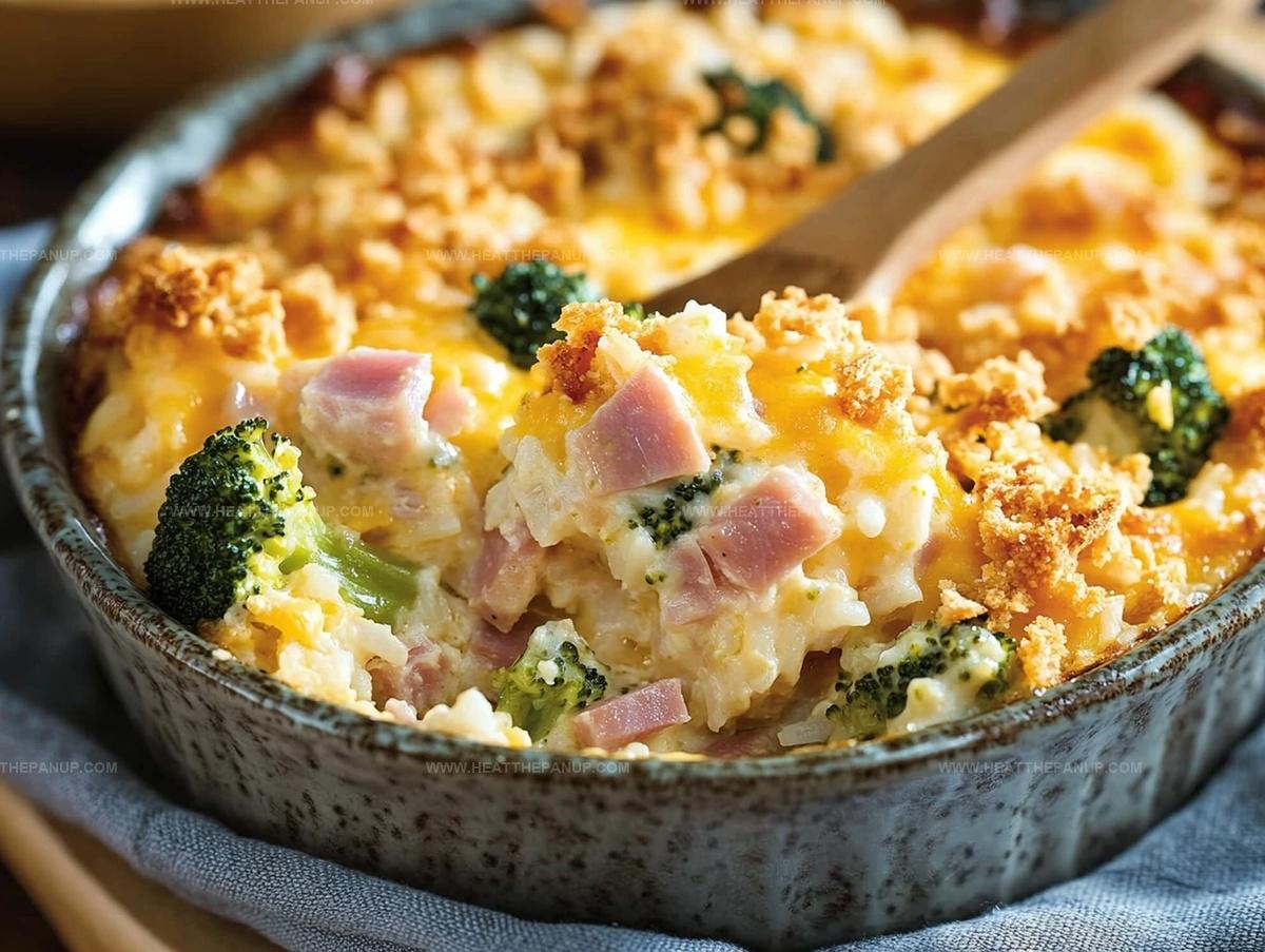 Chicken Ham Casserole With Broccoli And Rice Recipe