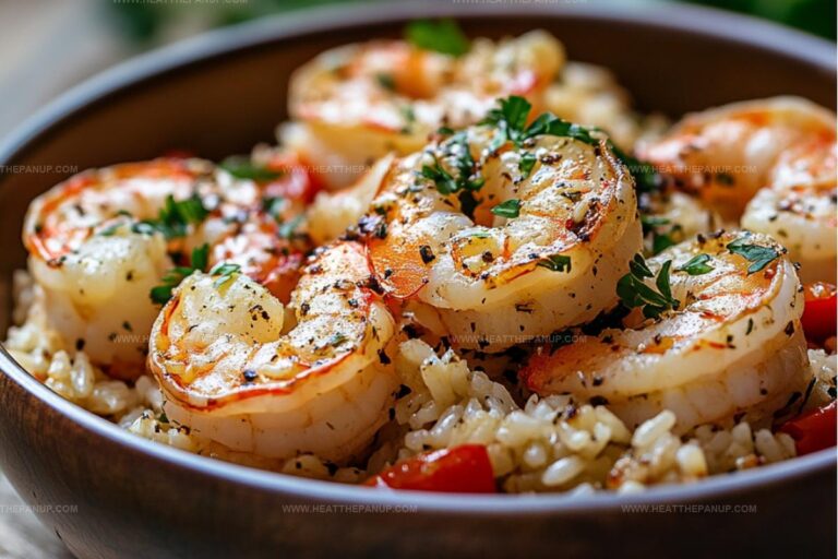 Garlic Parmesan Shrimp Rice Bowls Recipe