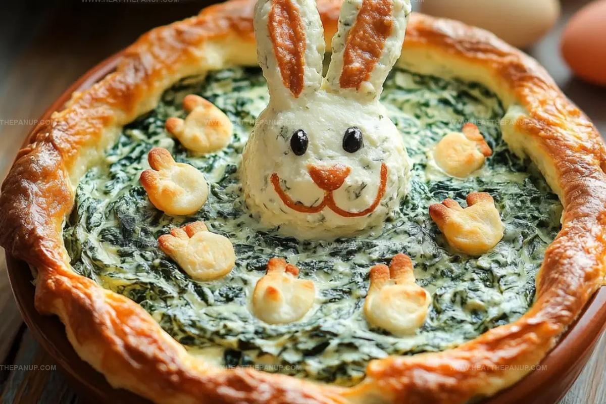 Easter Bunny Spinach Dip Recipe