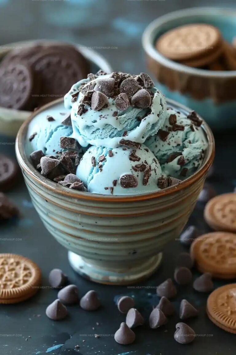 Cookie Monster Ice Cream Recipe