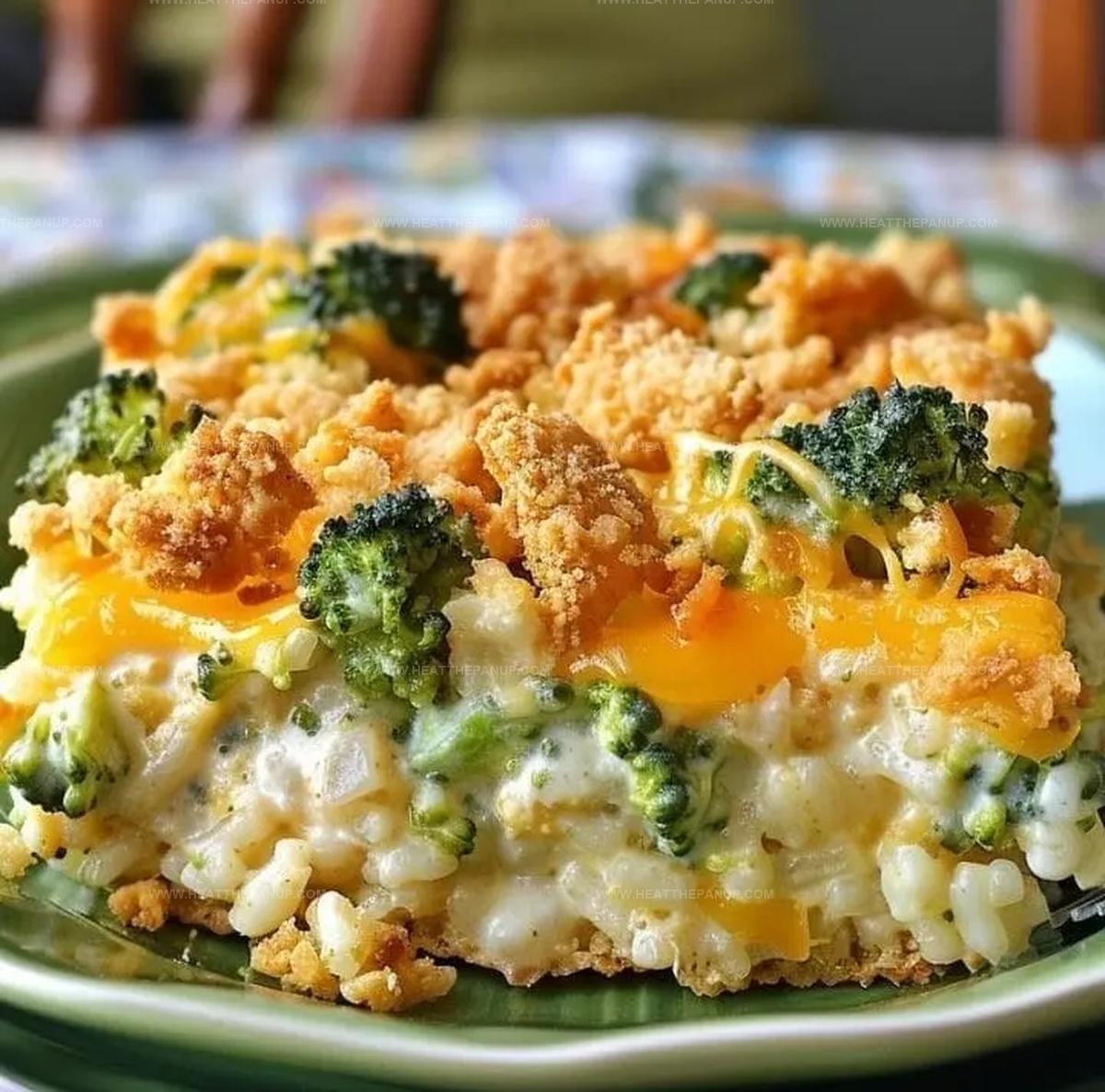 Cheesy Chicken Broccoli And Rice Casserole Recipe