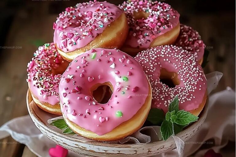 Valentines Day Baked Donuts Bouquet Recipe