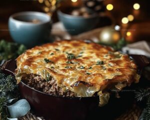 Stalwart Cabbage Beef Bake Recipe