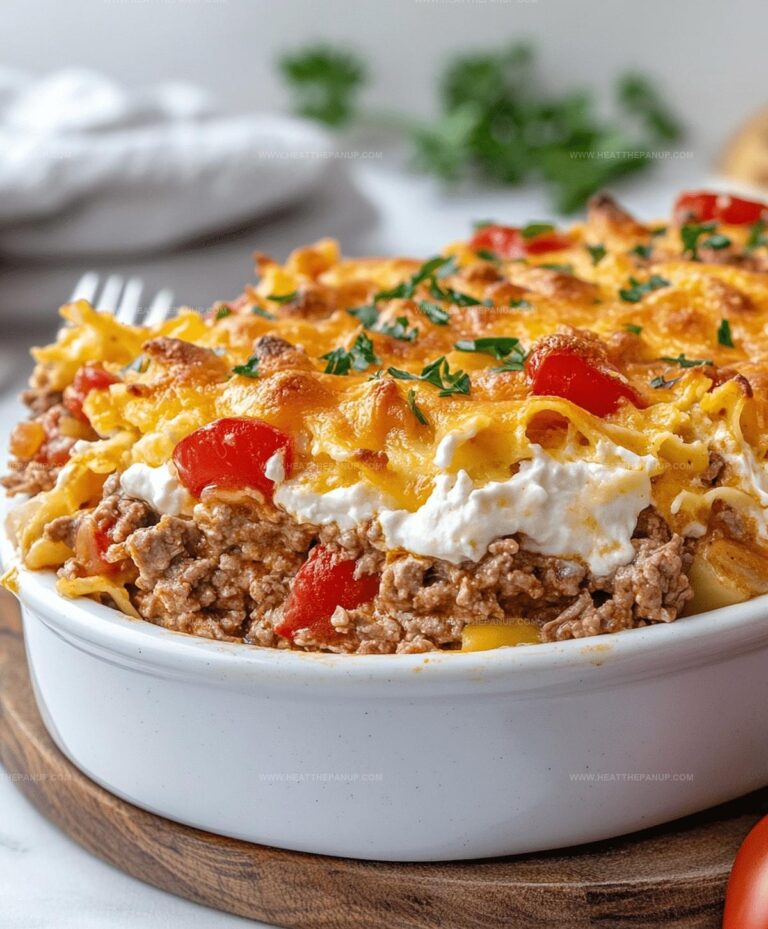 Beef Lombardi Casserole Recipe