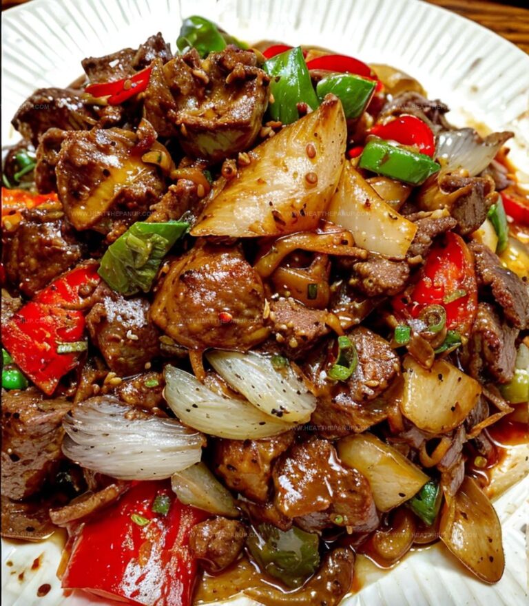 Pepper Steak With Bell Peppers And Onion Recipe