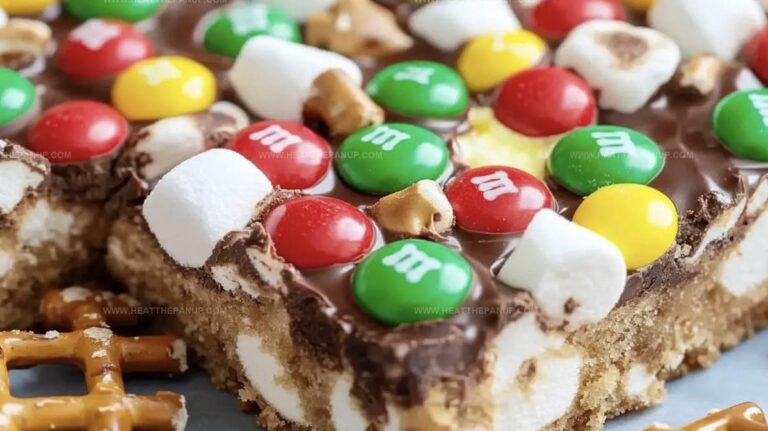 M&M Marshmallow Dream Bars Recipe