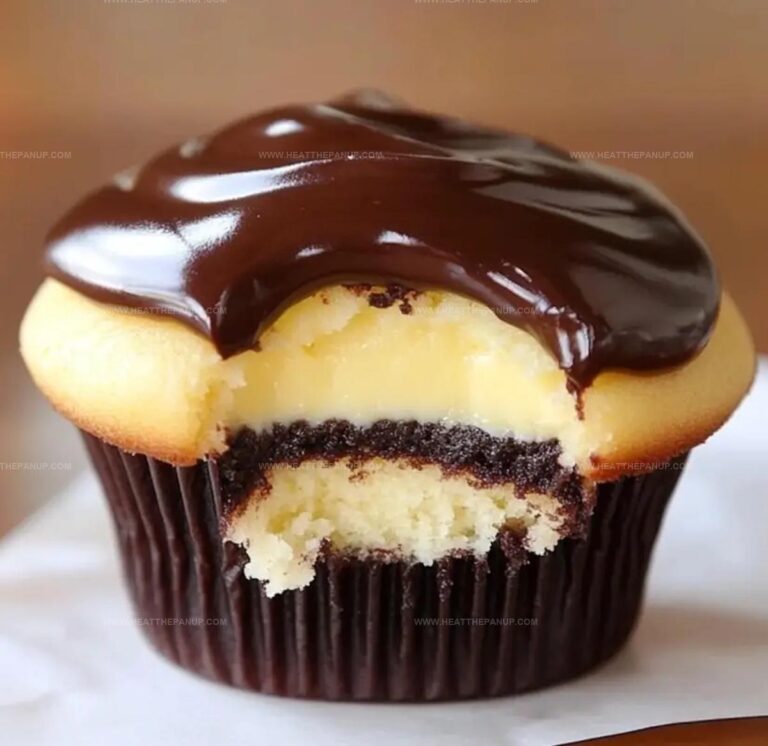Boston Cream Cupcakes Recipe