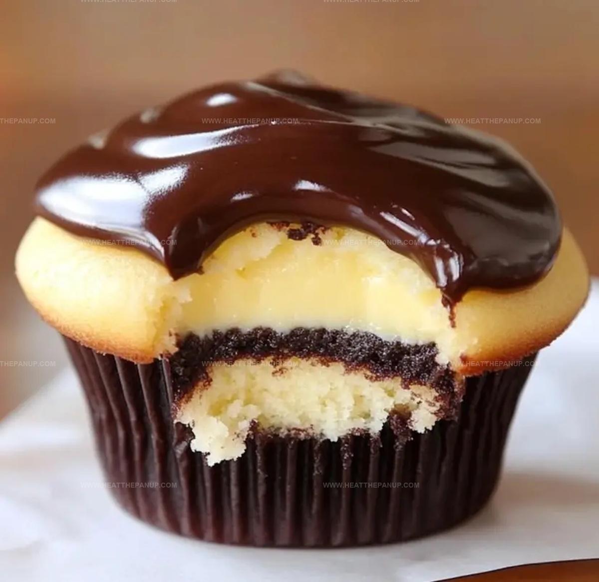 Boston Cream Cupcakes Recipe
