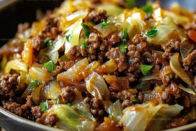 Ground Beef And Chopped Cabbage Recipe