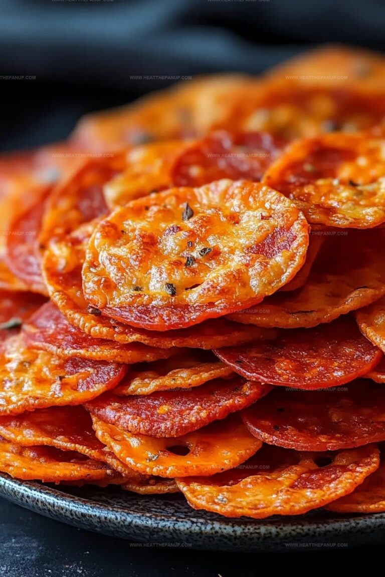 Pepperoni Cheese Crisps Recipe