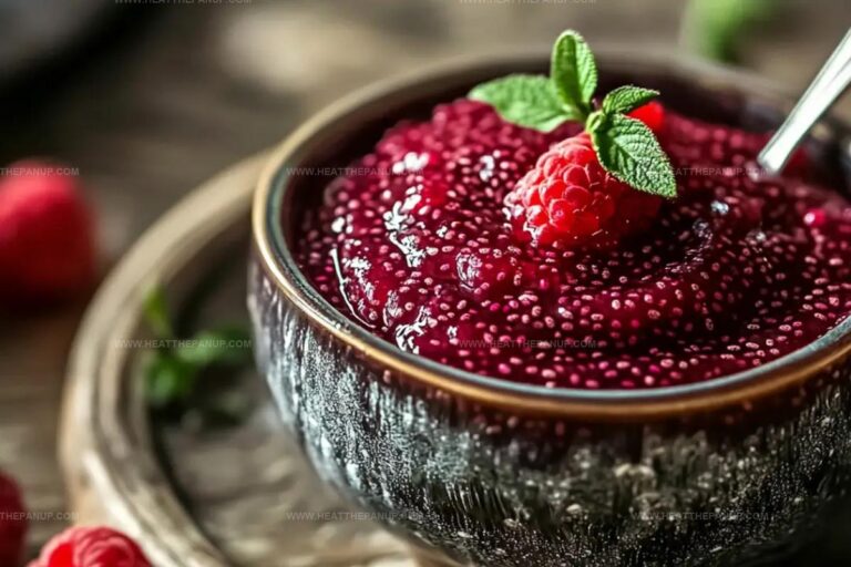 Raspberry Chia Jam For Valentines Day Recipe