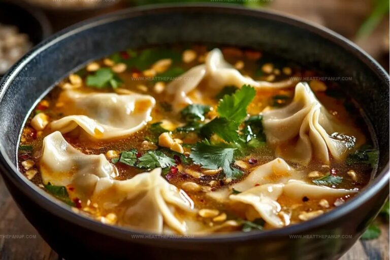 Chili Crisp Butternut Squash Dumplings In Ginger Soy Broth Recipe
