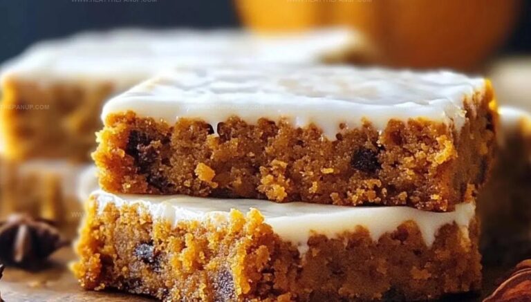 Pumpkin Bars Recipe
