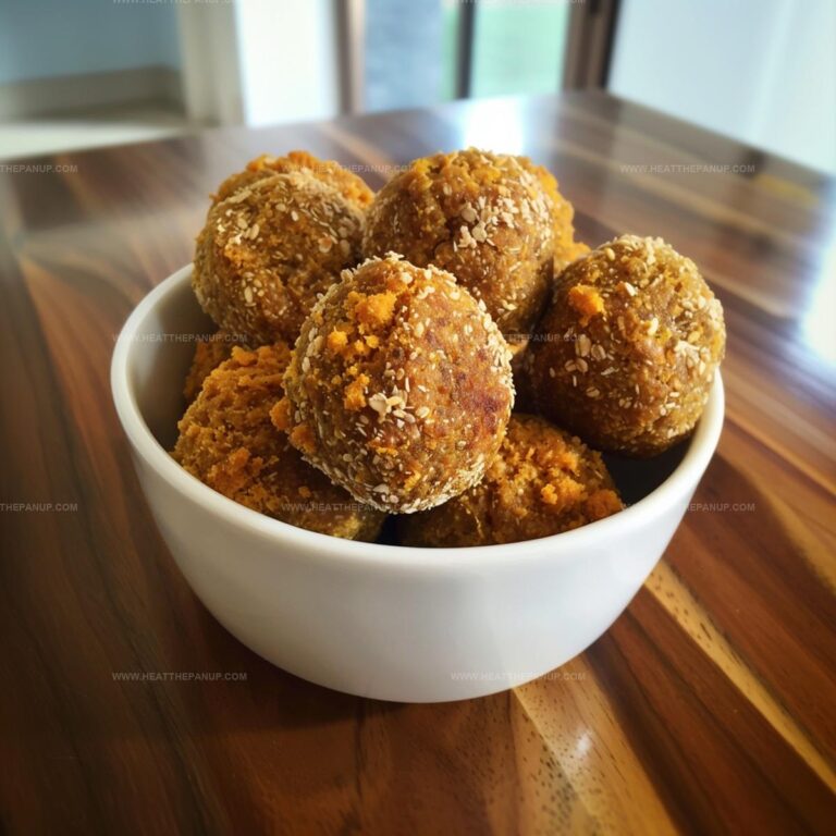 Sweet Potato And Pumpkin Balls For Dogs Recipe