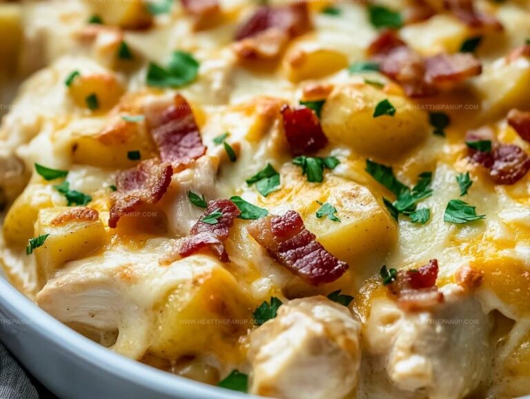 Chicken Turkey Bacon Ranch Casserole With Potatoes Recipe