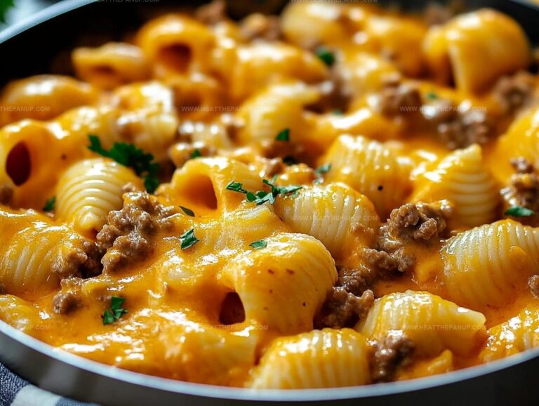 Creamy Beef And Shells Recipe