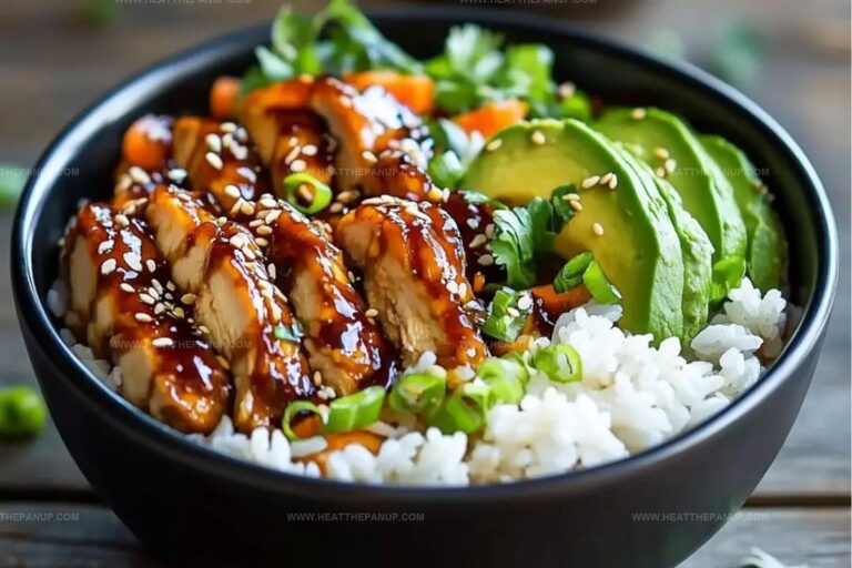 Spicy Honey-Ginger Chicken Bowls With Yum Yum Sauce Recipe