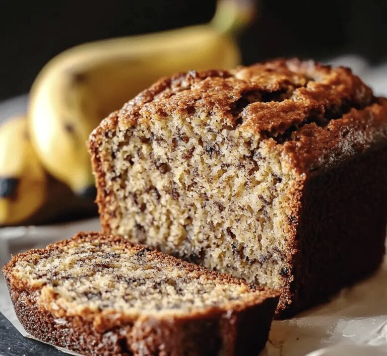 Rich Banana Bread Recipe