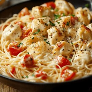 One-Pot Chicken Parmesan Pasta Recipe
