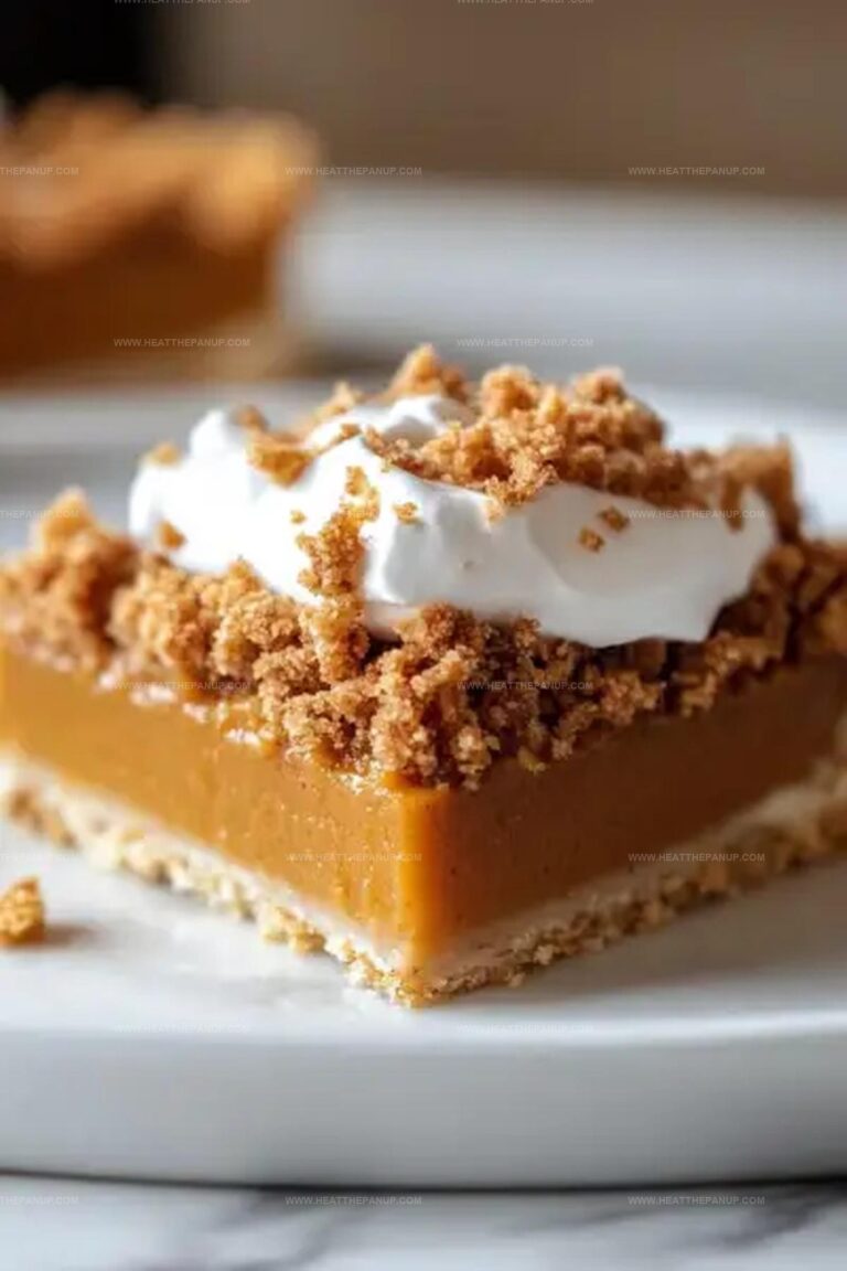 Pumpkin Pie Crisp With A Buttery Crust Recipe
