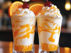 Boozy Orange Creamsicle Float Recipe