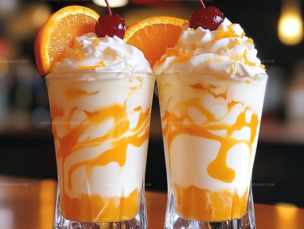 Boozy Orange Creamsicle Float Recipe